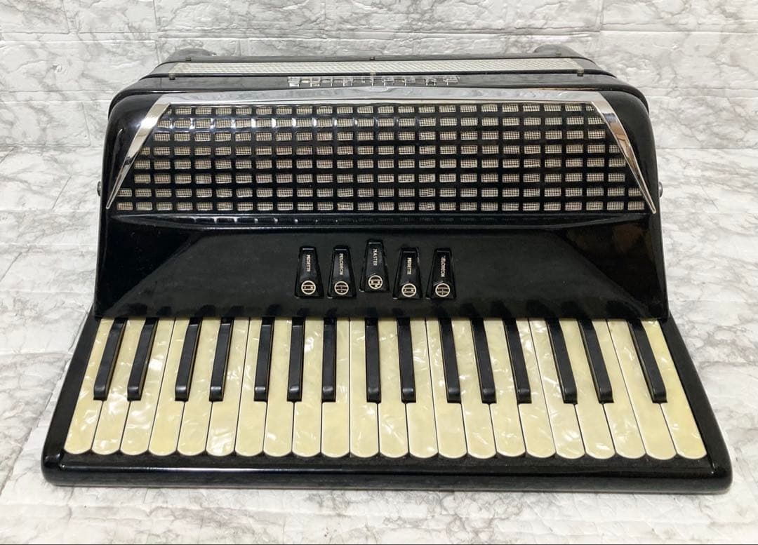 【音出し確認済 蛇腹良好】EXCELSIOR アコーディオン Mod.303/S