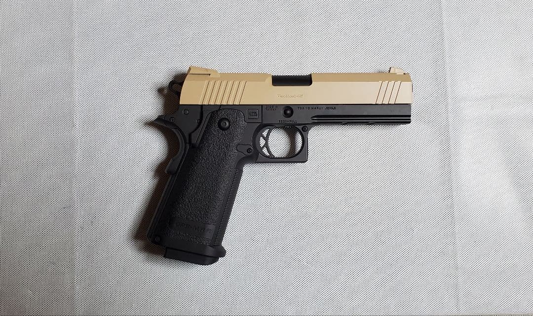 新品　東京マルイ　ハイキャパ　スライドタンカラー　カスタム　改修品　10禁