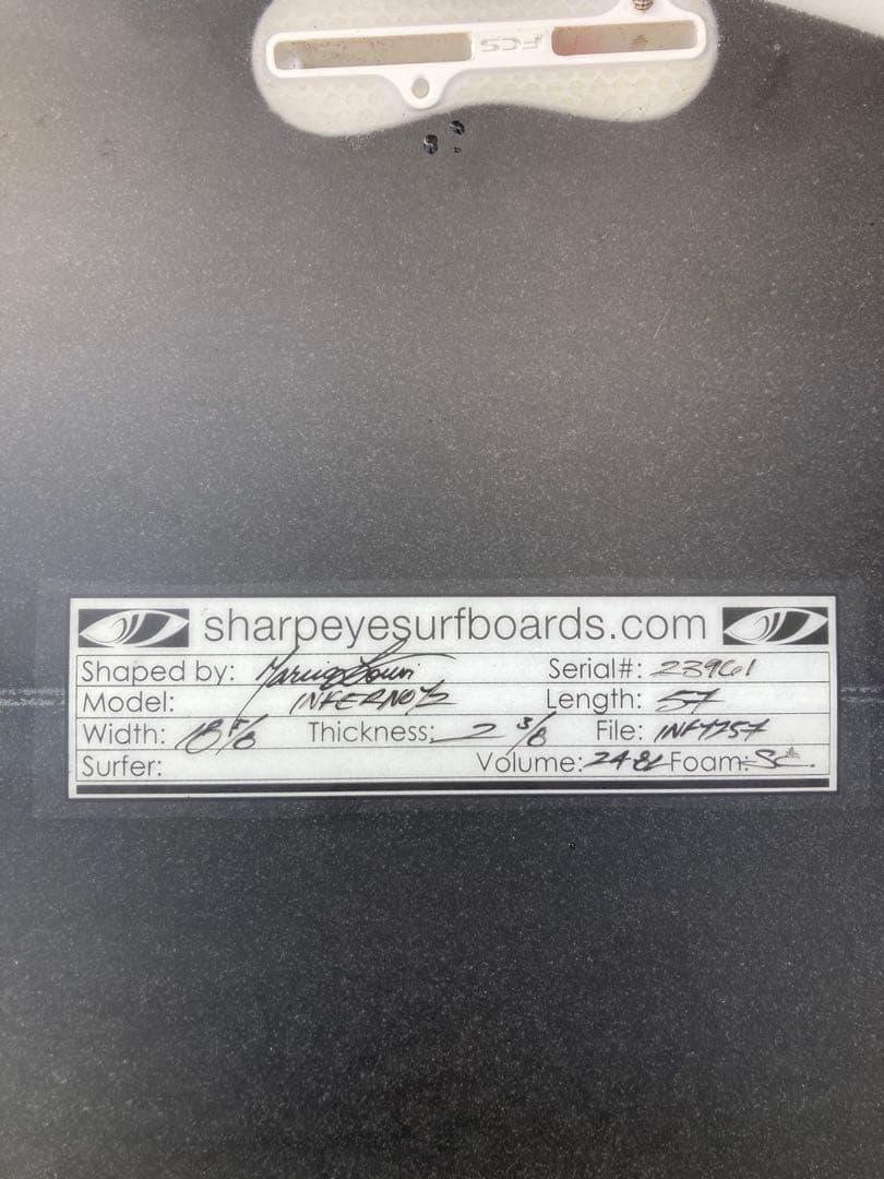 シャープアイ　インフェルノ72