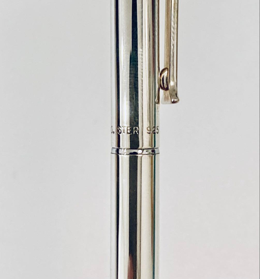 ティファニー◆純銀ボールペン　スターリングシルバー925 Tiffany