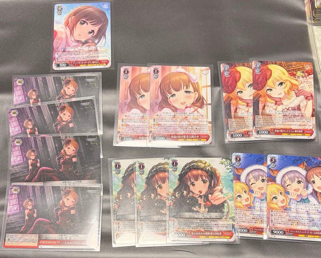 ヴァイスシュヴァルツ アイマス デレマス デッキパーツ　Cu セット