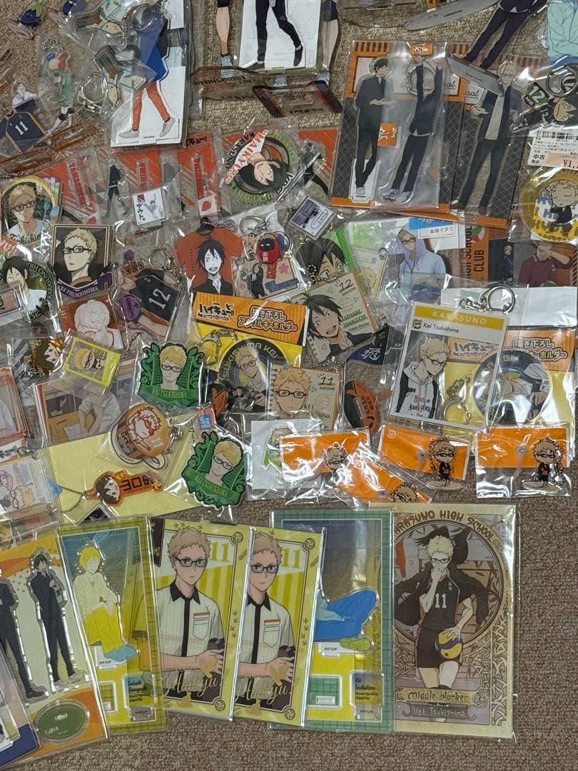 ハイキュー!! キャラクターグッズ セット　月島蛍　山口忠