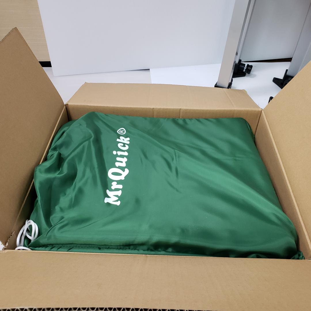 【送料無料】ミスタークイック　T-11　1.8m×1.8m　天幕青 3方幕付