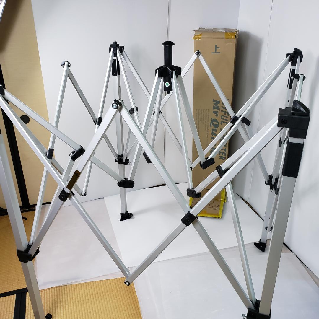 【送料無料】ミスタークイック　T-11　1.8m×1.8m　天幕青 3方幕付