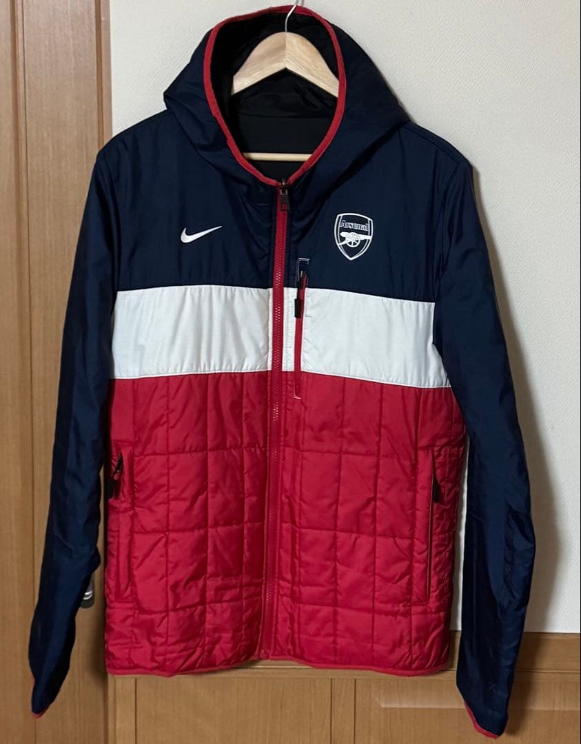 希少　NIKE ナイキ　アーセナル　2way リバーシブル　ダウンジャケット　L