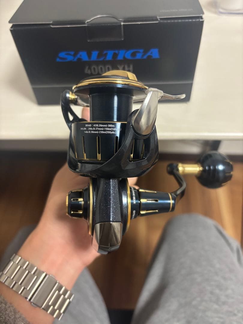 DAIWA 23ソルティガ　4000-XH