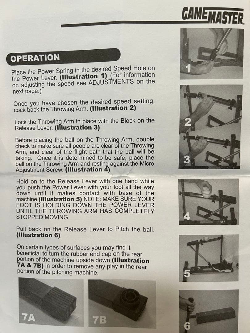 【トムズジャパン】ゲームマスター ピッチングマシン