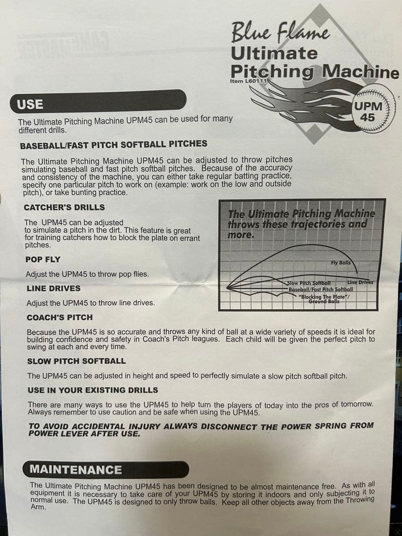 【トムズジャパン】ゲームマスター ピッチングマシン