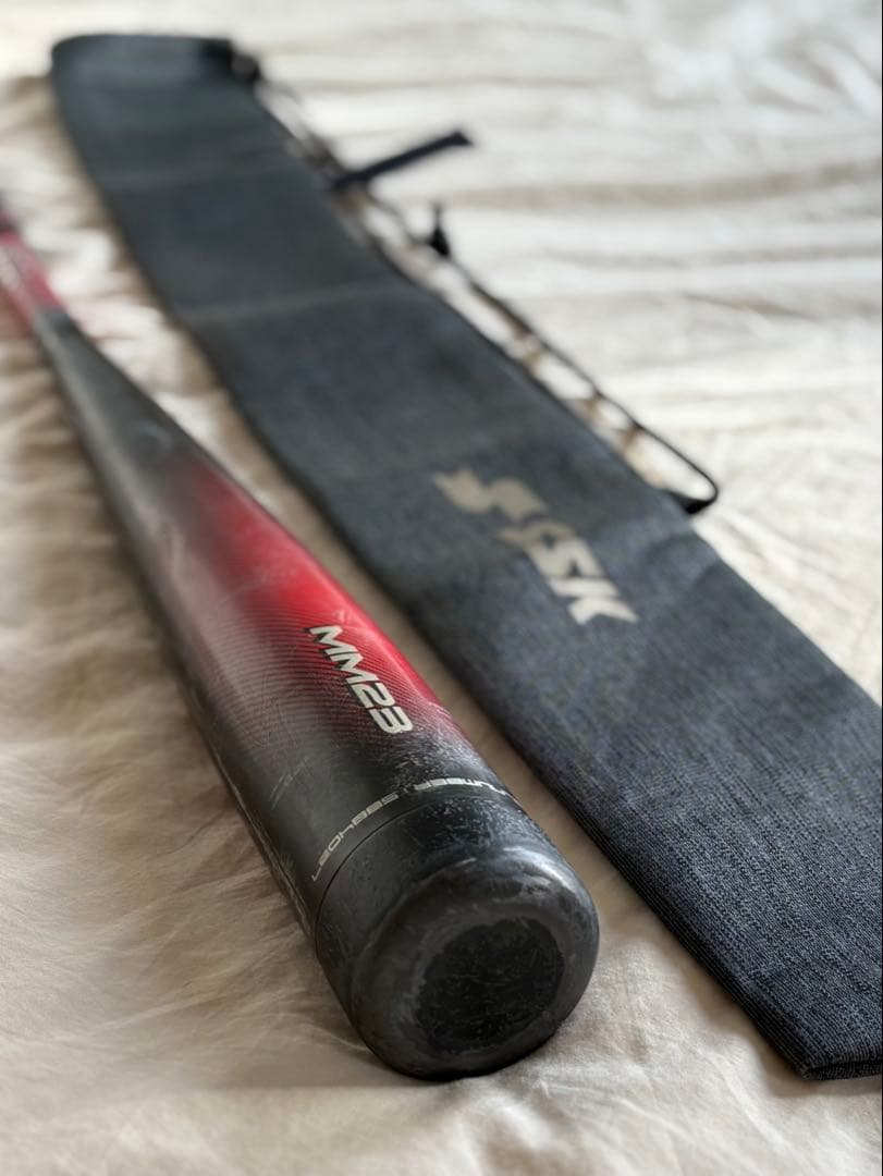 少年野球 MM23 80cm 約700g 製造終了型 ワンシーズン使用 ケース付