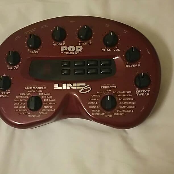 ギター POD  LINE   6