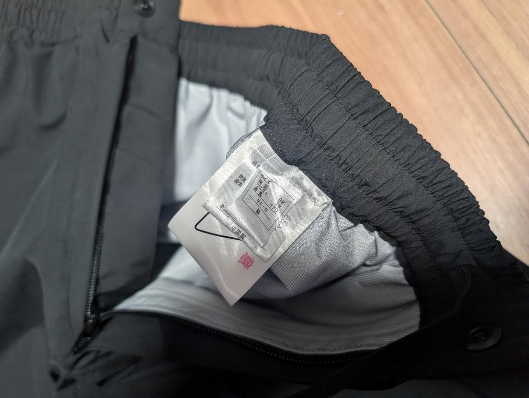 オガサカ.カタログ外.レインスーツセット.オンヨネ.ブラック.サイズM 未使用