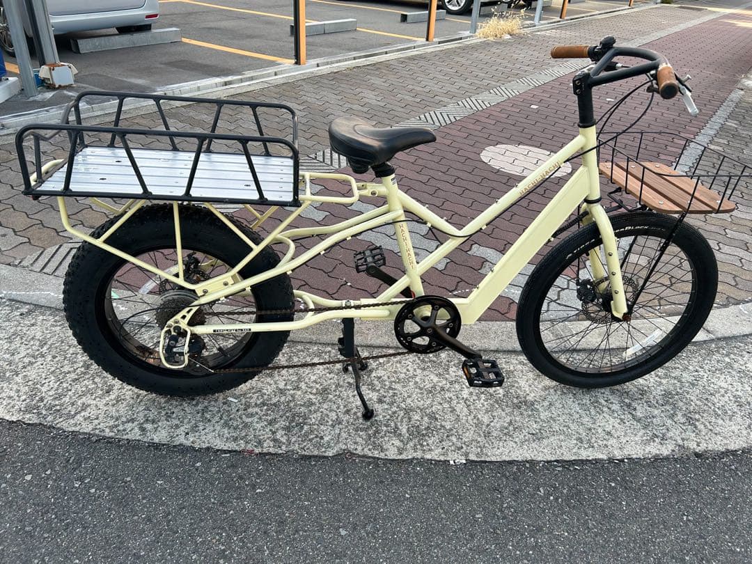 HACHI HACHI 外装8段変速 フレームクロモリ 前後ディスクブレーキ