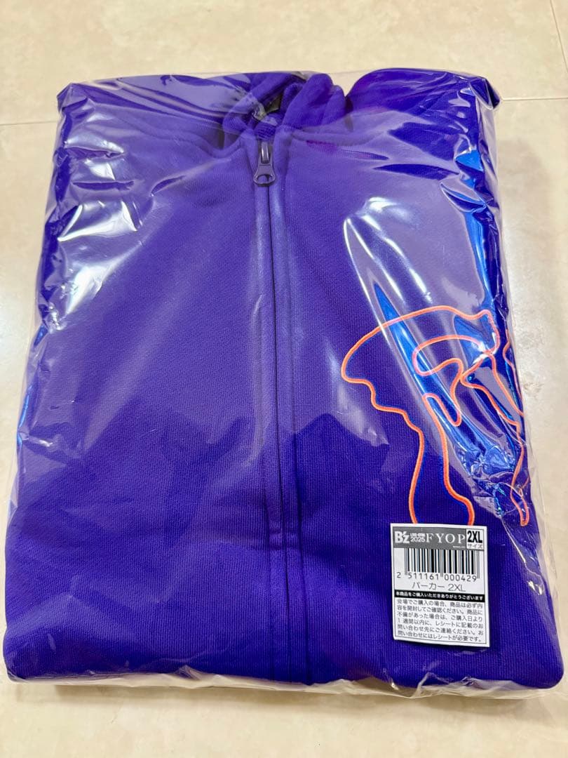 【即日発送】B'z LIVE-GYM FYOP パーカー 2XL 【未使用品】