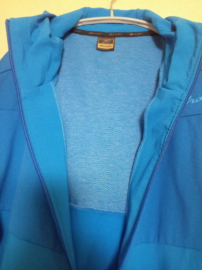 MizunoProミズノプロテックシールドフーディセットアップXOピースブルー