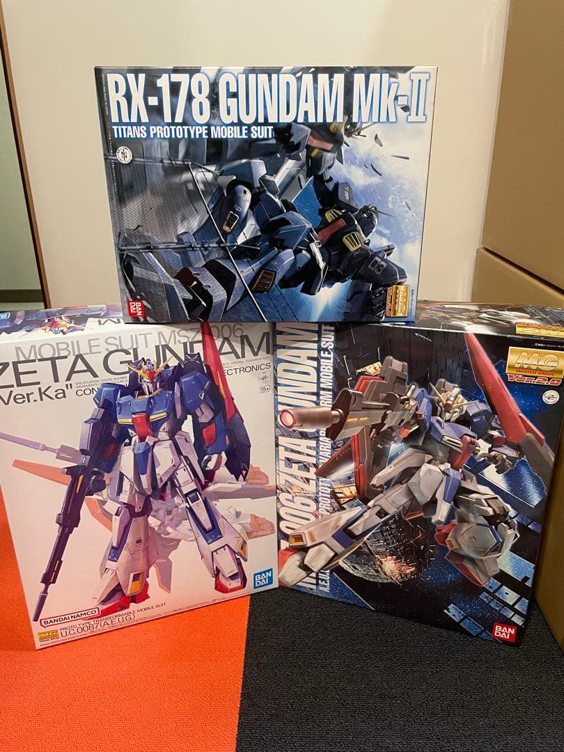 ガンプラ　MG ３体・ハイディティールマニュピレーター　３個セット