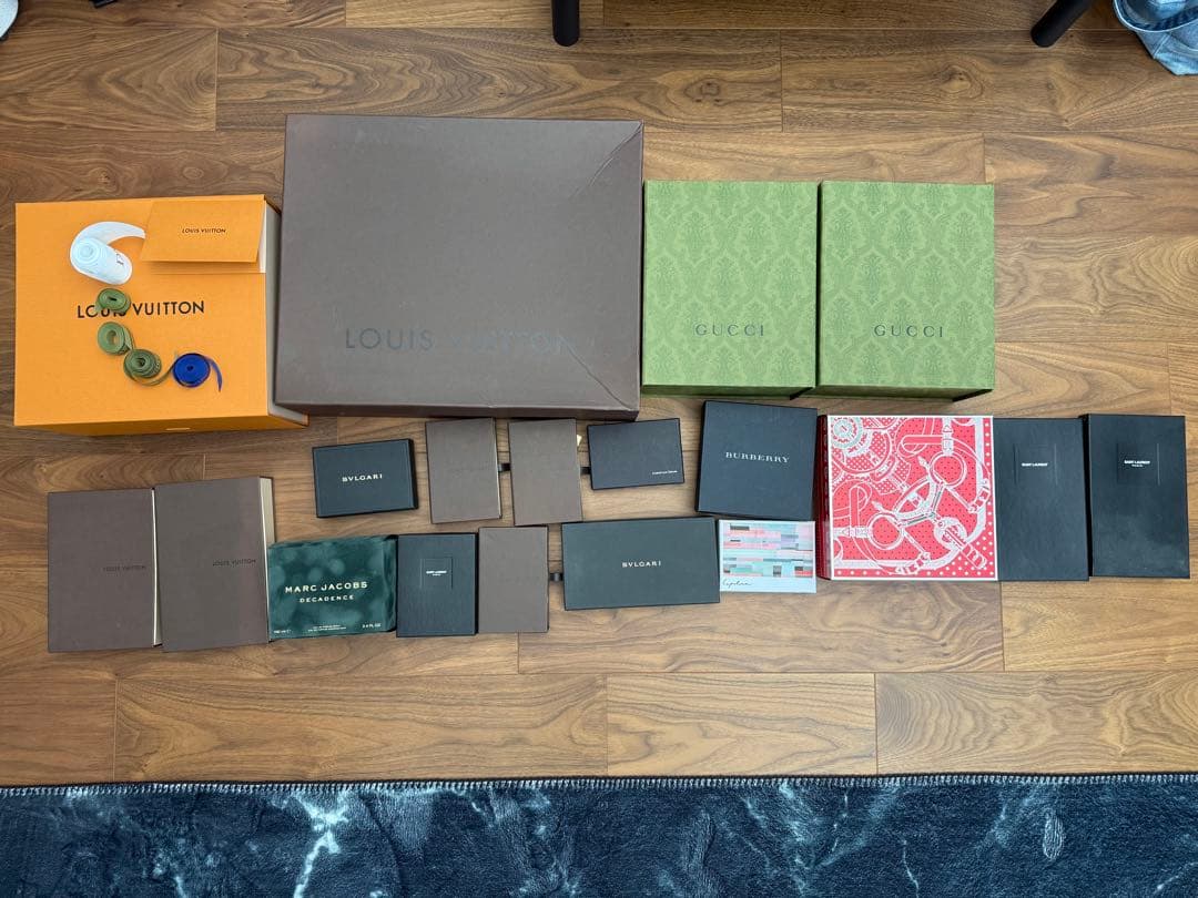 ギフトボックスセット ルイ・ヴィトン グッチ マーク・ジェイコブス　セット