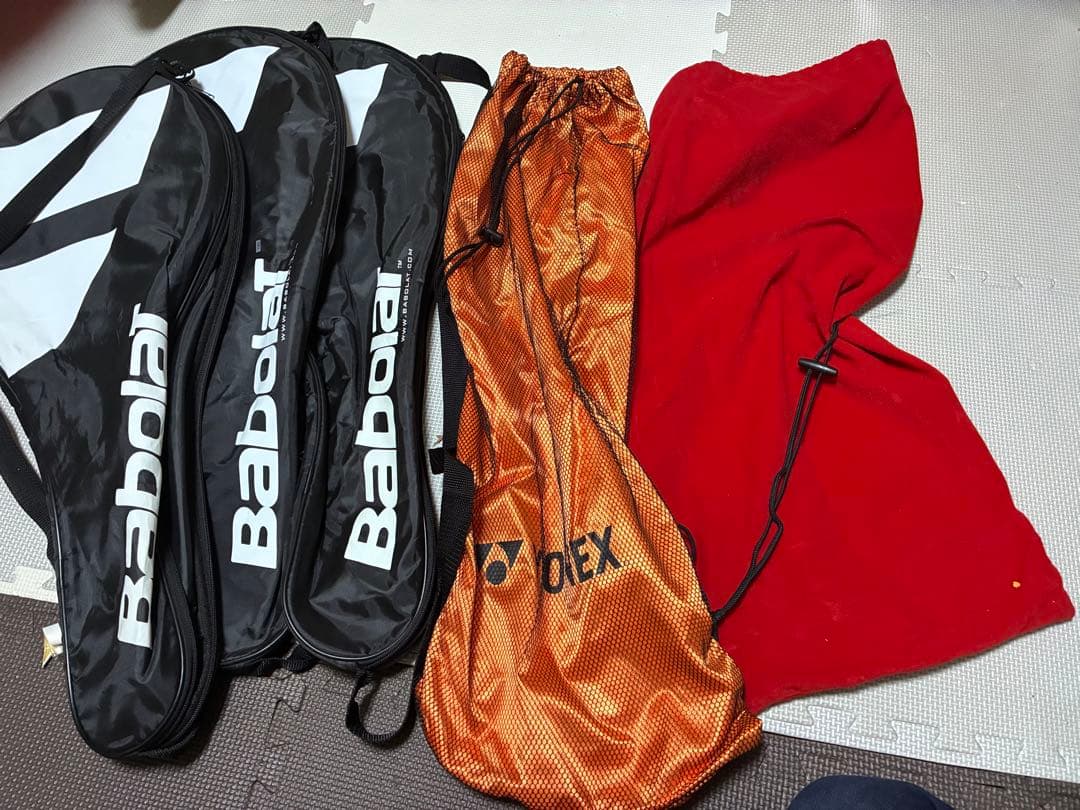 硬式テニスラケット 5本➕α