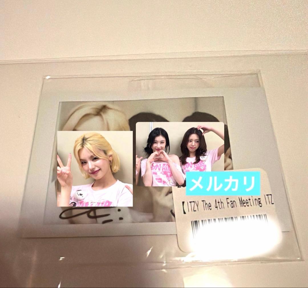 itzy イェジ チェリョン ユナ 直筆サイン チェキ ポラロイド ユニット