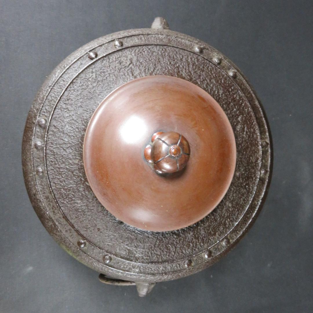 茶釜 風炉 カルキ残り 茶道具 茶器 お稽古 茶の湯