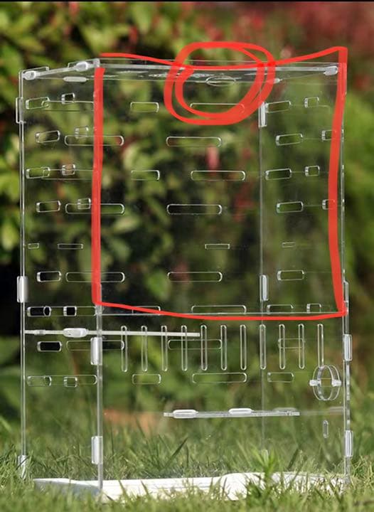 新品 アクリルルーム 51cm*32cm*24cmフクロモモンガ リス飼育ケージ