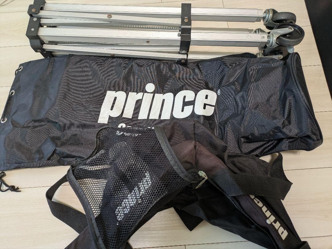 prince テニスボールカゴ 折りたたみ式