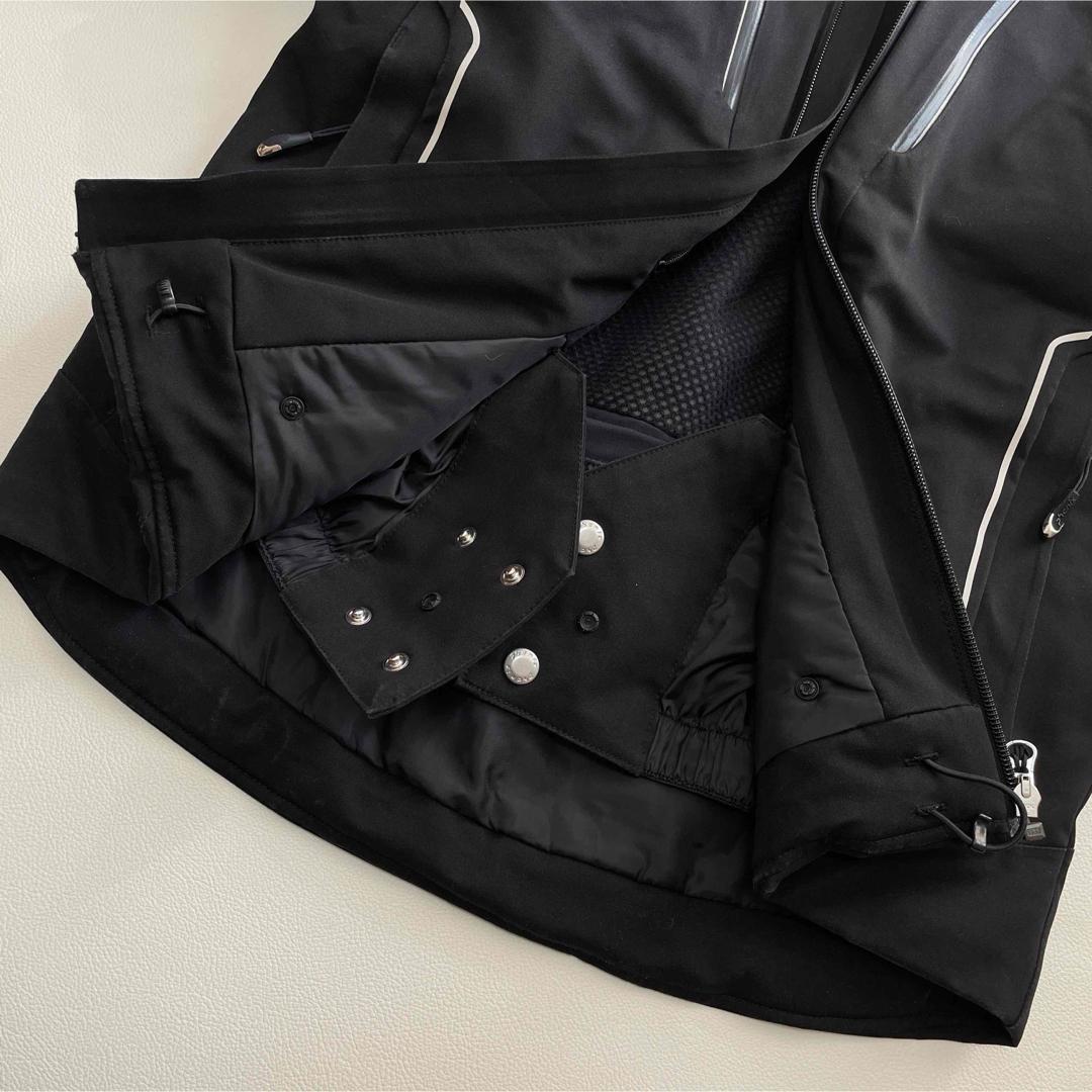 6687【美品】フェニックス　スキージャケット　チケットホルダー付　ブラック