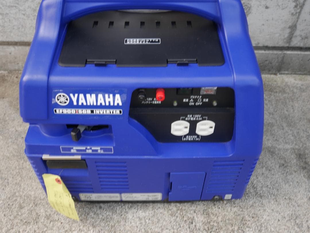 最終値下げYAMAHA EF900iSGBインバーター携帯発電機ほぼ新品