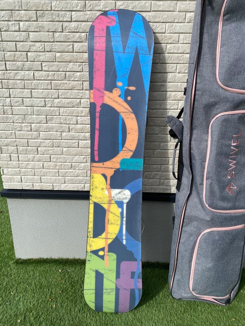 スノーボード10点セット　女性　ビンディング　ケース　板　ウェア　レディース