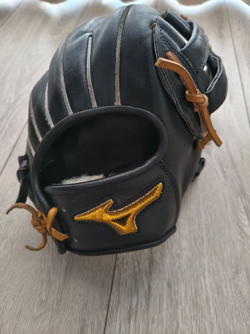ミズノプロ　軟式　グローブ　黒