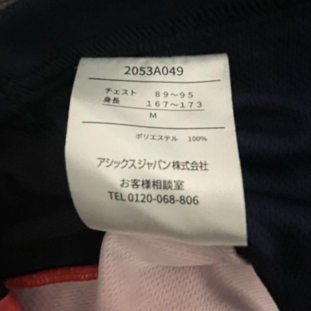 asics 日本代表 バレーボール ナショナルチームモデル M 国旗ワッペン