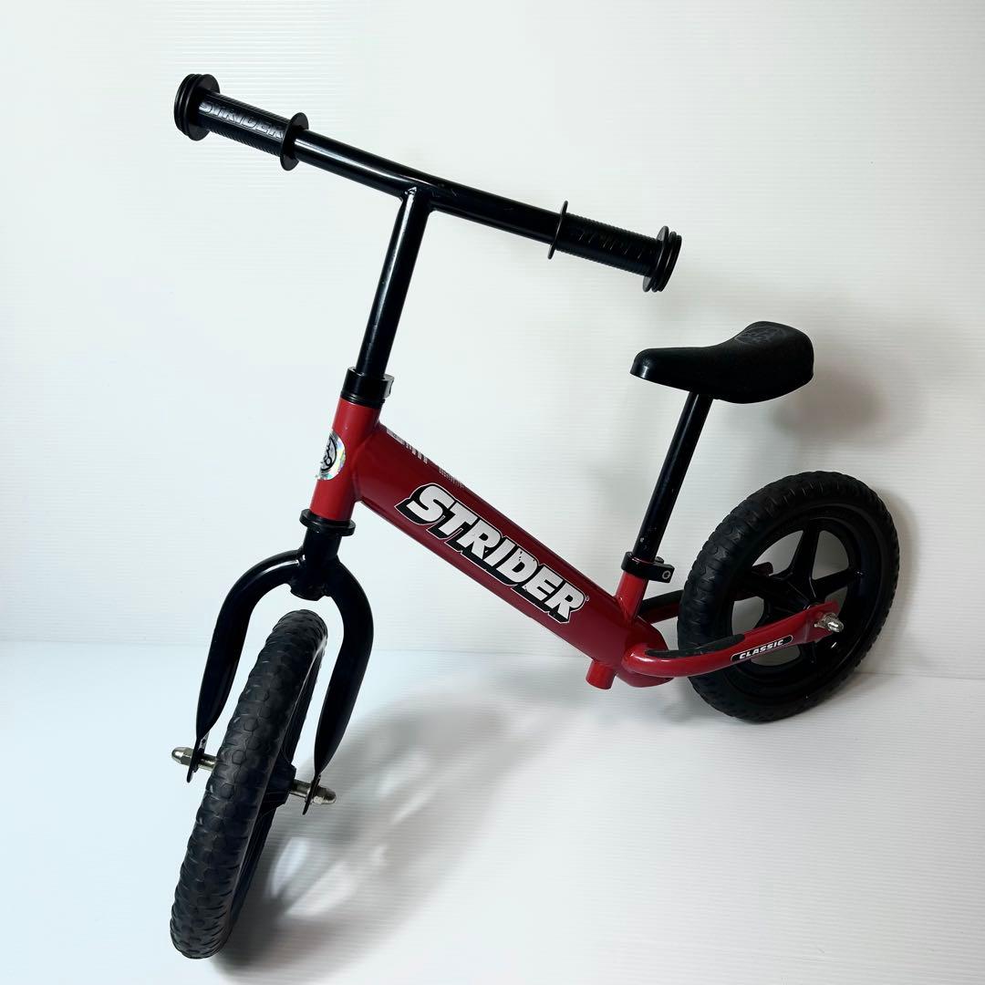 美品☆ストライダー クラシック キックバイク ST-M4 レッド 補助なし
