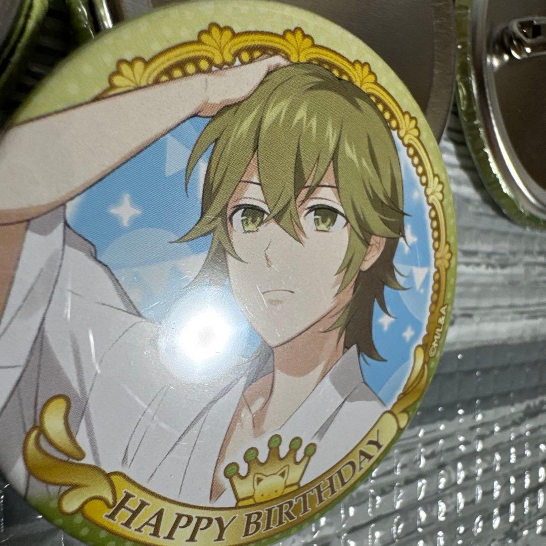 【まとめ売り】 めいこい　菱田　バースデー缶バッジ