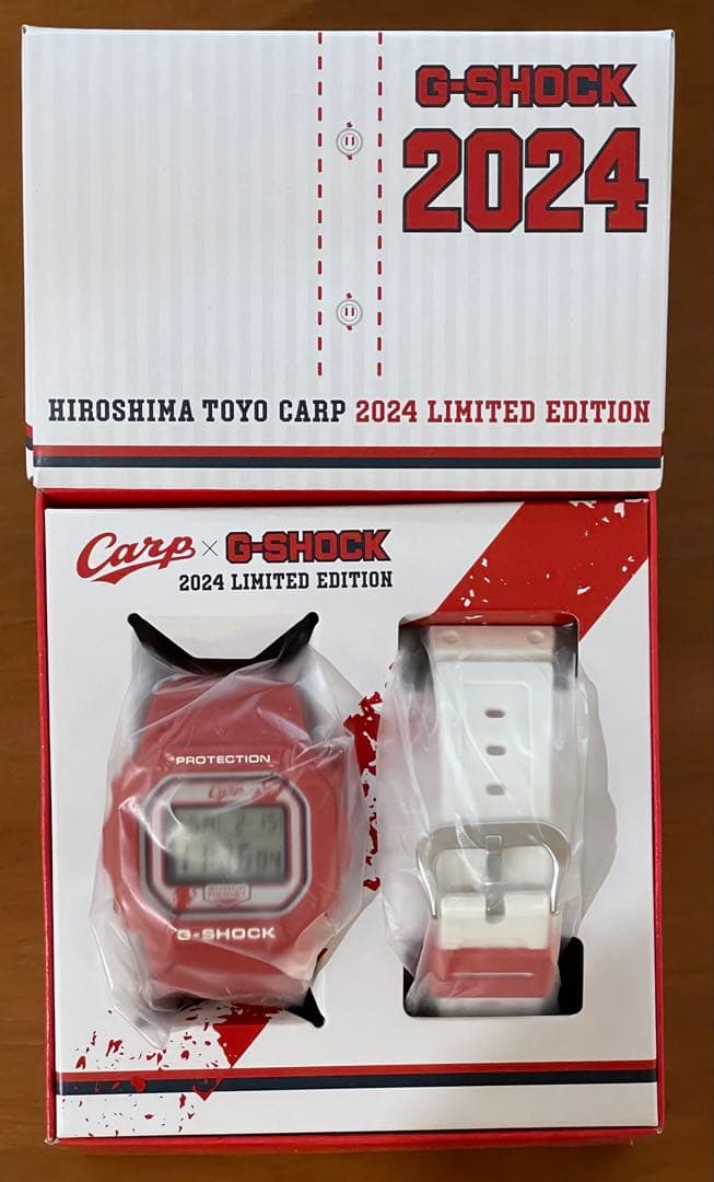 広島東洋カープ CASIO G-SHOCK 2024 限定版 新品