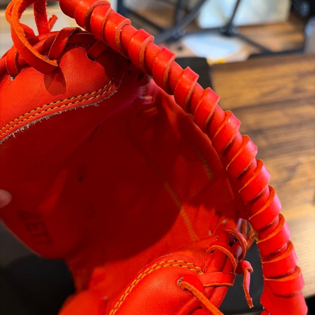 【激安】ZETTゼットプロステータス軟式キャッチャーミット硬式可　おまけ付き