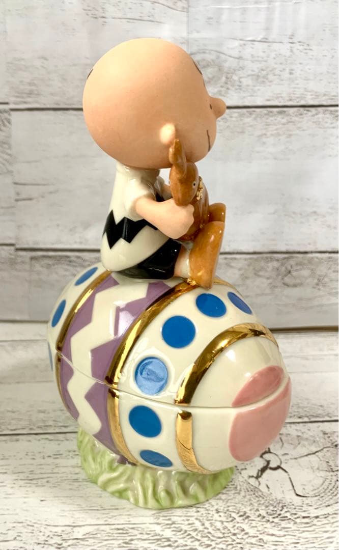 レア　新品未使用　レノックス　チャーリーブラウン　陶器　置物　オブジェ