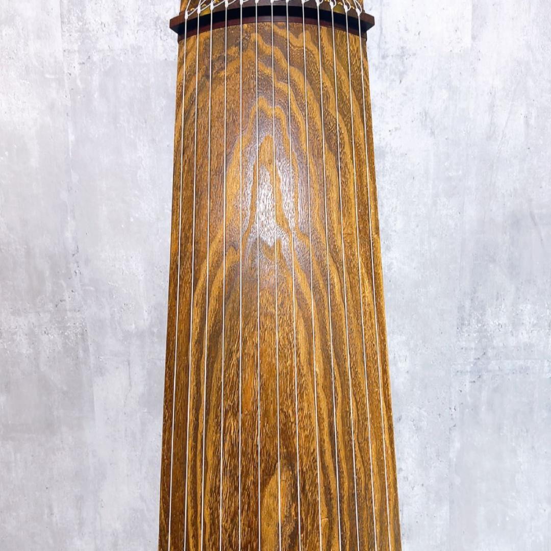 お琴　13弦　綾杉胴　くり甲　高級　和楽器　弦楽器