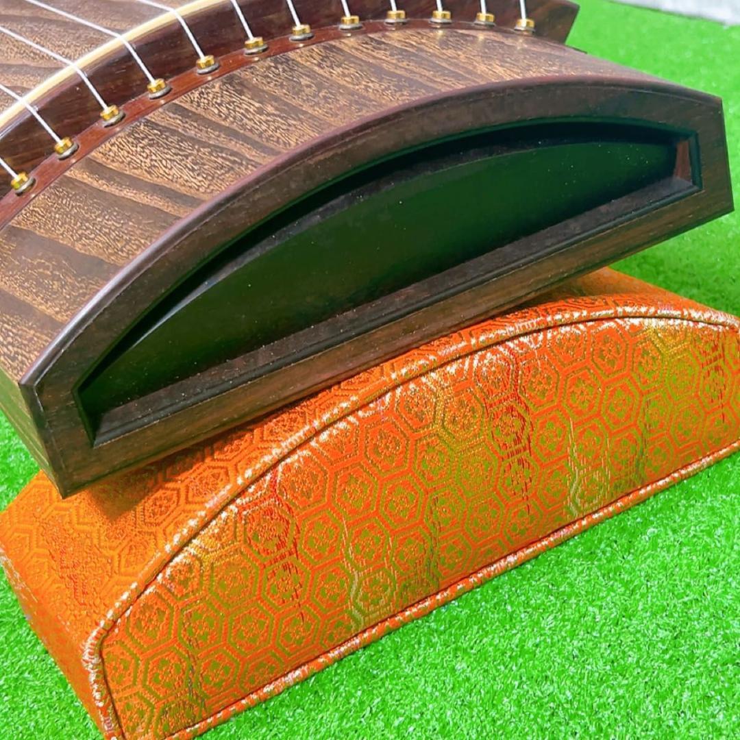 お琴　13弦　綾杉胴　くり甲　高級　和楽器　弦楽器