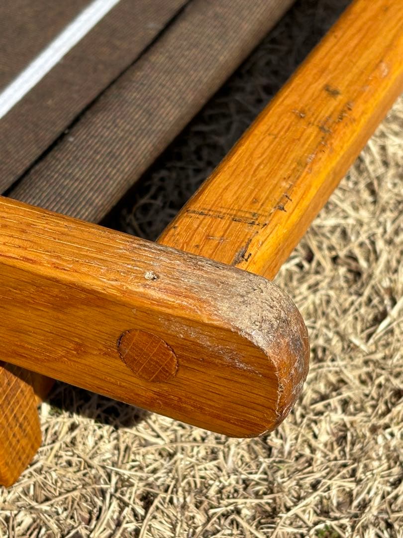 【希少】エニウェアチェア ミニ サンド チェア 折り畳み ブラウン ローチェア