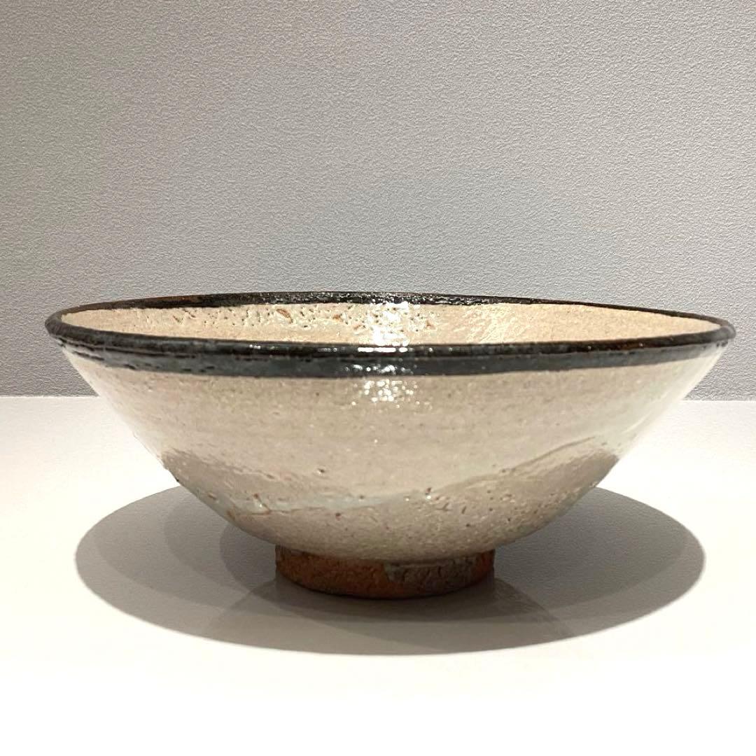 中里重利作　唐津　皮鯨茶碗