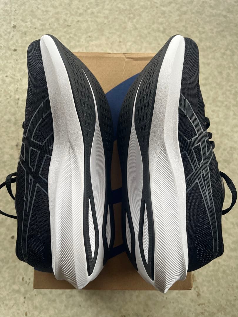 【美品】アシックスasics エボライドスピード3 25.5cm ブラック
