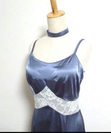 SALE☆チャコット ダンス衣装　ロングドレス シルバー L 定価90200円