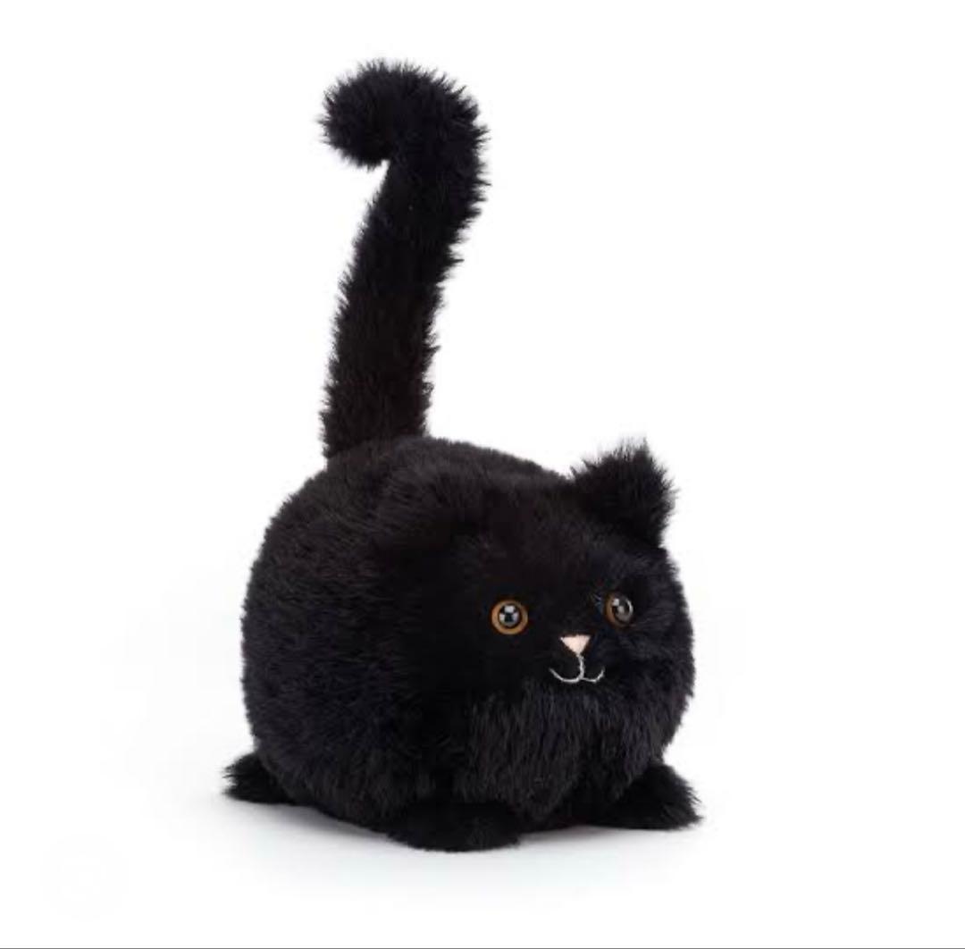  Black Kitten Caboodle 黒猫 ぬいぐるみ
