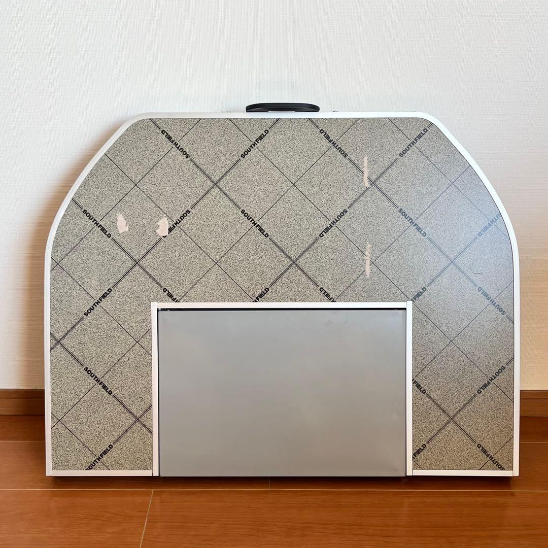 SOUTH FIELD 折りたたみBBQテーブル 125×80cm 焚き火台対応