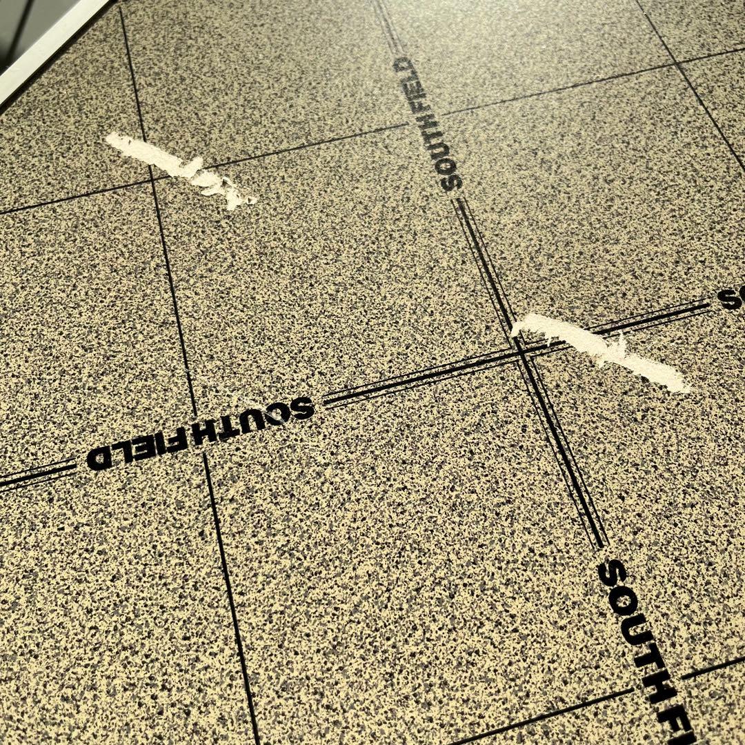 SOUTH FIELD 折りたたみBBQテーブル 125×80cm 焚き火台対応