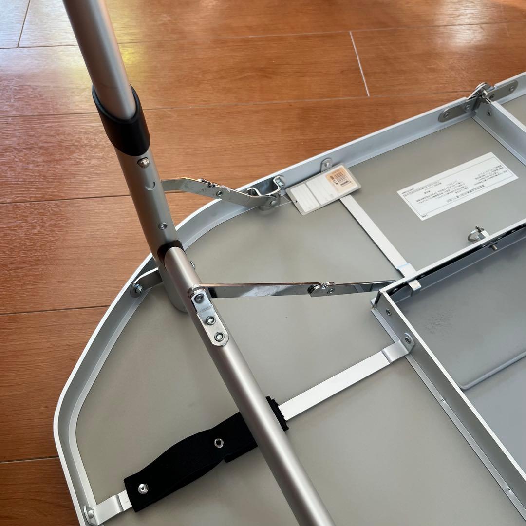 SOUTH FIELD 折りたたみBBQテーブル 125×80cm 焚き火台対応