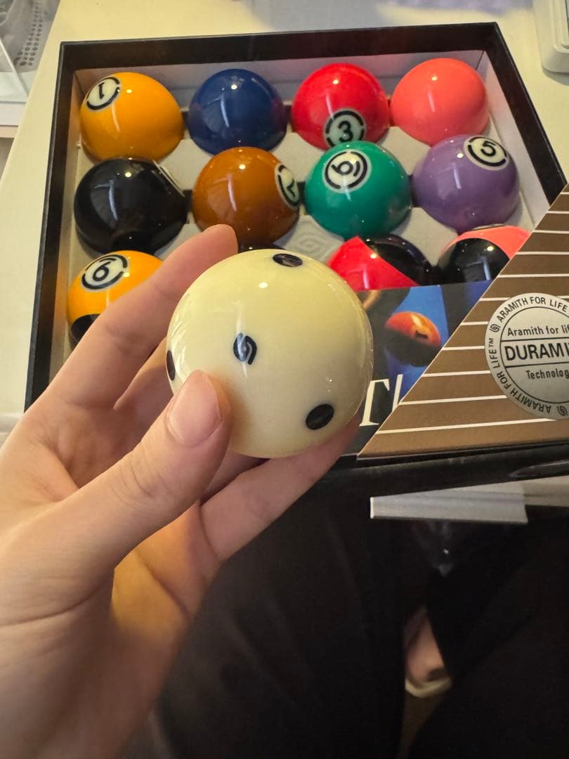 Aramith Black ビリヤードボール 16個セット