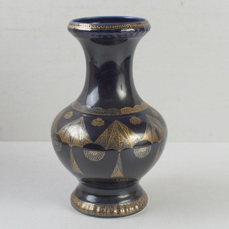 マモナコ公室御用達　ニュファクチュア・ド・モナコ　花瓶　時代箱付　V　9697