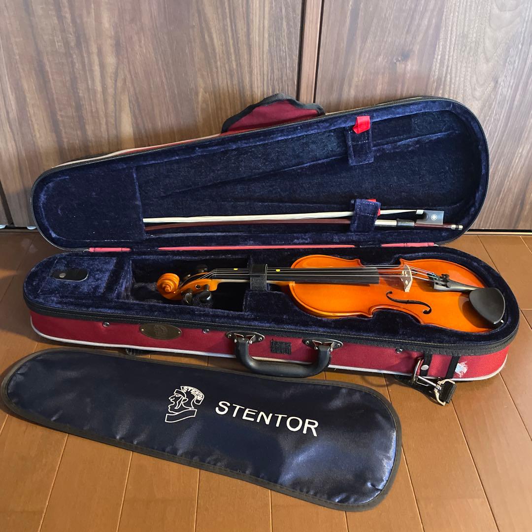 STENTOR バイオリン 1/8 本体 ケース付き