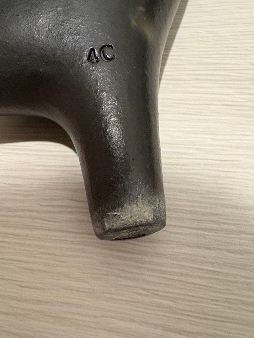 ティアーモ 4C オカリナ 黒 陶器製