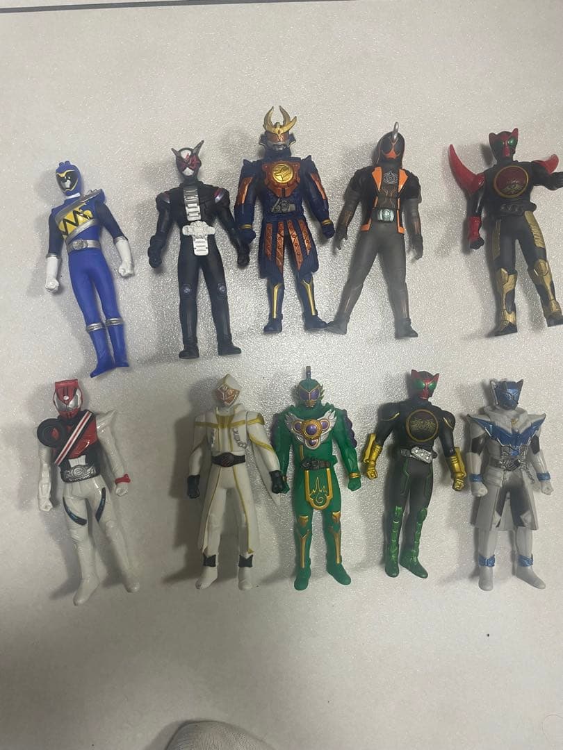 仮面ライダーなど165体